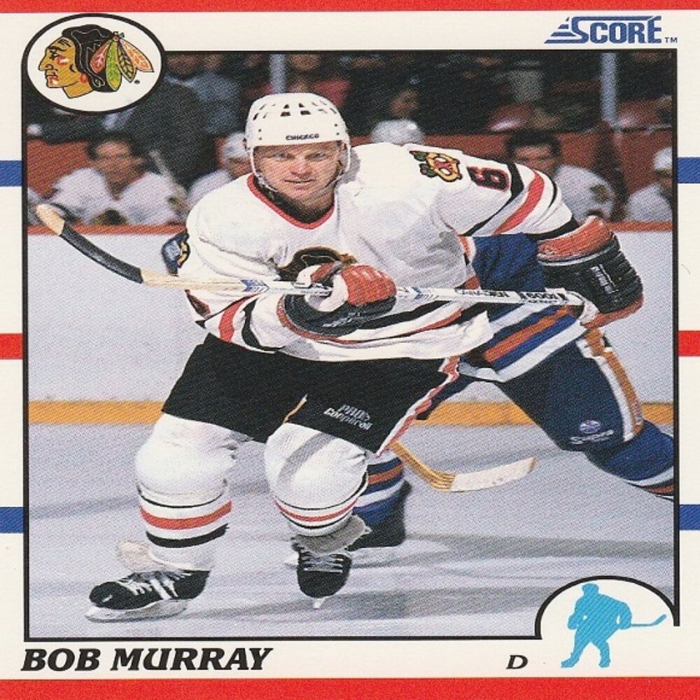 Bob Murray - 1990 Score Hockey Card